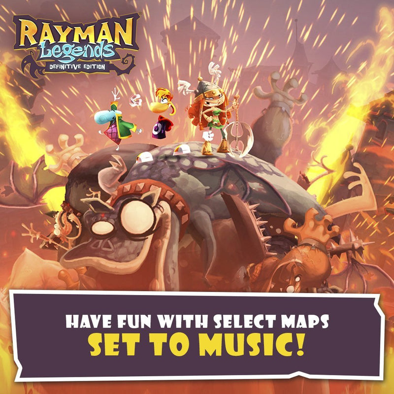 Rayman Legends - Definitive Edition [Nintendo Switch] Nintendo Switch Video Game Ubisoft   