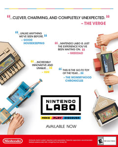 Nintendo Labo Toy-Con 01: Variety Kit [Nintendo Switch] Nintendo Switch Video Game Nintendo   