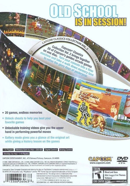 Capcom Classics Collection: Volume 2 [PlayStation 2] PlayStation 2 Video Game Capcom   