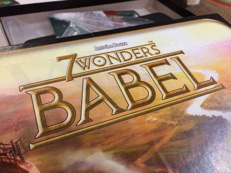 7 Wonders: Babel Expansion Card Game Asmodee   