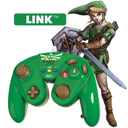 PDP Wired Fight Pad Controller - Link [Nintendo Accessory] Nintendo Accessories PDP   