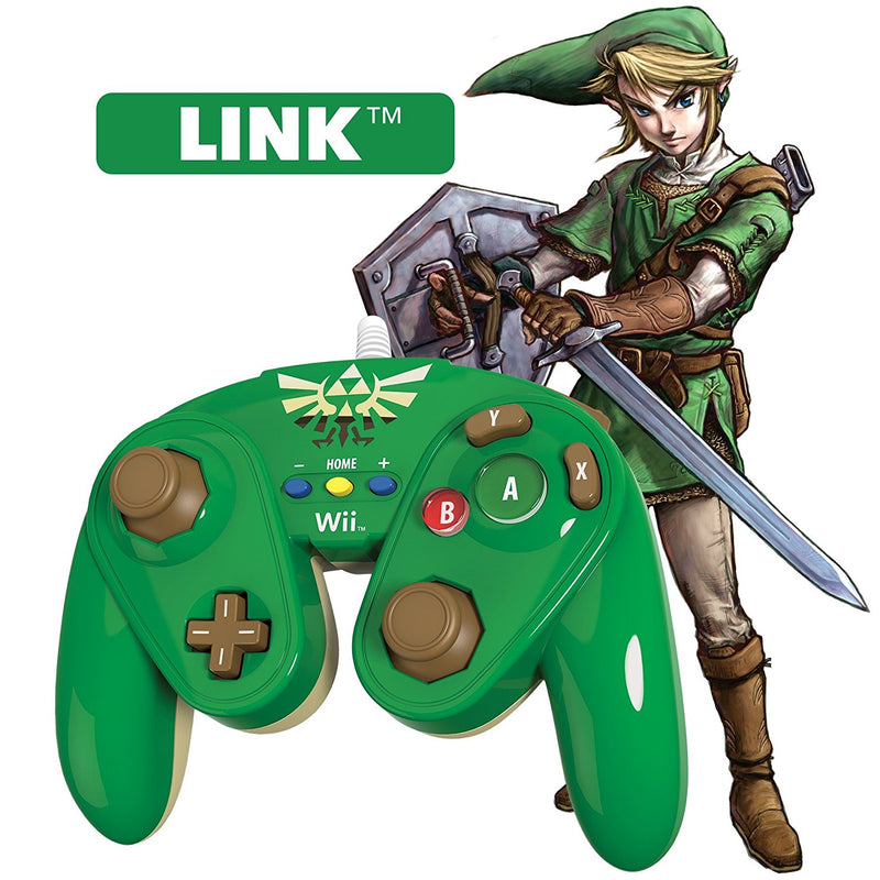 PDP Wired Fight Pad Controller - Link [Nintendo Accessory] Nintendo Accessories PDP   