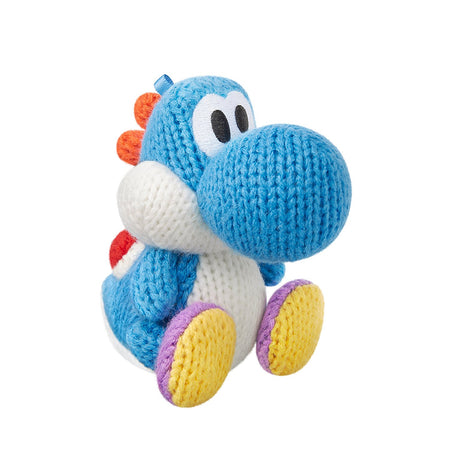 Light Blue Yarn Yoshi Amiibo - Yoshi's Woolly World Series [Nintendo Accessory] Nintendo Accessories Nintendo   