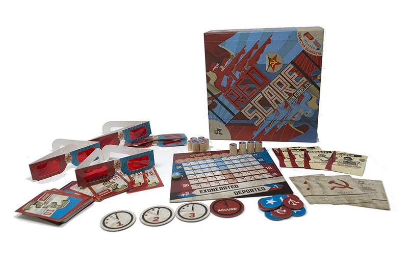 Red Scare [Board Game, 4-10 Players] Board Game Pandasaurus Games   