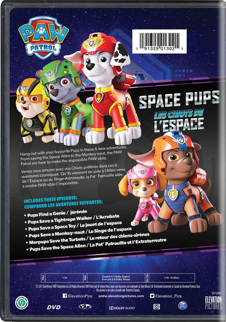 PAW Patrol: Space Pups [DVD] DVDs & Blu-Rays EOne   