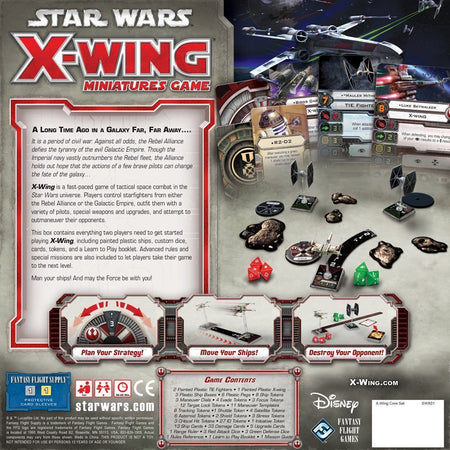 Star Wars: X-Wing Miniatures Game [Board Game, 2 Players] Board Game Fantasy Flight Games   