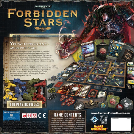 Warhammer 40,000: Forbidden Stars [Board Game, 2-4 Players] Board Game Fantasy Flight Games   