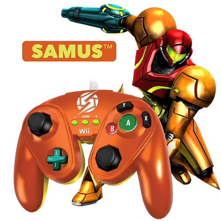 PDP Wired Fight Pad Controller - Samus [Nintendo Accessory] Nintendo Accessories PDP   