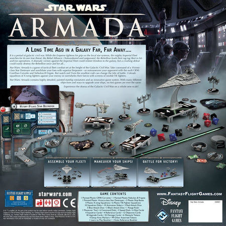 Star Wars: Armada [Board Game, 2 Players] Board Game Fantasy Flight Games   