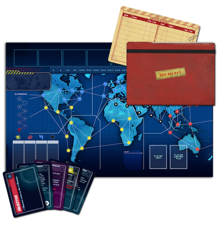 Pandemic: Legacy - Season One - Blue Version [Board Game, 2-4 Players] Board Game Z-Man Games   