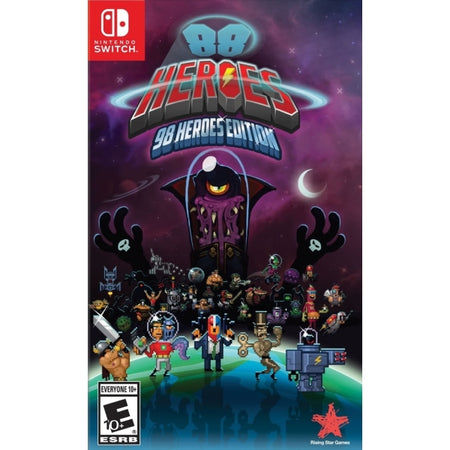 88 Heroes: 98 Heroes Edition [Nintendo Switch] Nintendo Switch Video Game Rising Star Games   