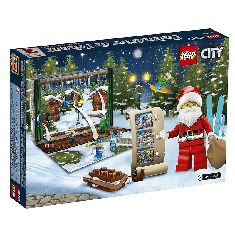 LEGO City 248 Piece Advent Calendar Building Kit - 2017 Edition [LEGO, #60155] LEGO LEGO   