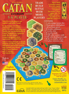 The Settlers of Catan - 5-6 Player EXTENSION [Board Game, 5-6 Players] Board Game Mayfair Games   