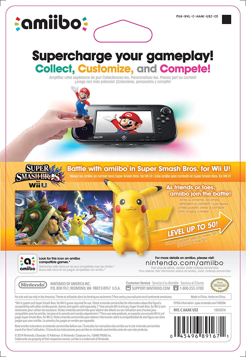 Pikachu Amiibo - Super Smash Bros. Series [Nintendo Accessory] Nintendo Accessories Nintendo   