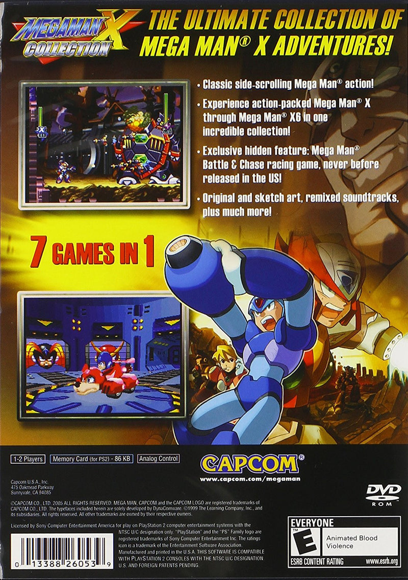 Mega Man X Collection [PlayStation 2] PlayStation 2 Video Game Capcom   