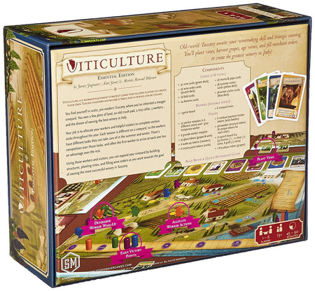 Viticulture - Essential Edition [Board Game, 1-6 Players] Board Game Stonemaier Games   