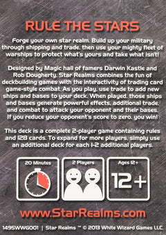 Star Realms Deckbuilding Game - White Wizard Games Card Game White Wizard Games   