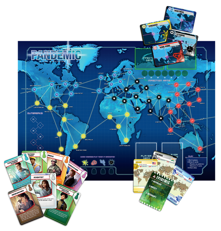 Pandemic [Board Game, 2-4 Players] Board Game Z-Man Games   