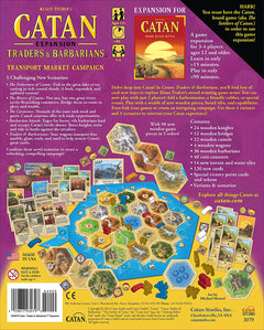 Catan: Traders and Barbarians Expansion - 5th Edition [Board Game, 2-4 Players] Board Game Mayfair Games   