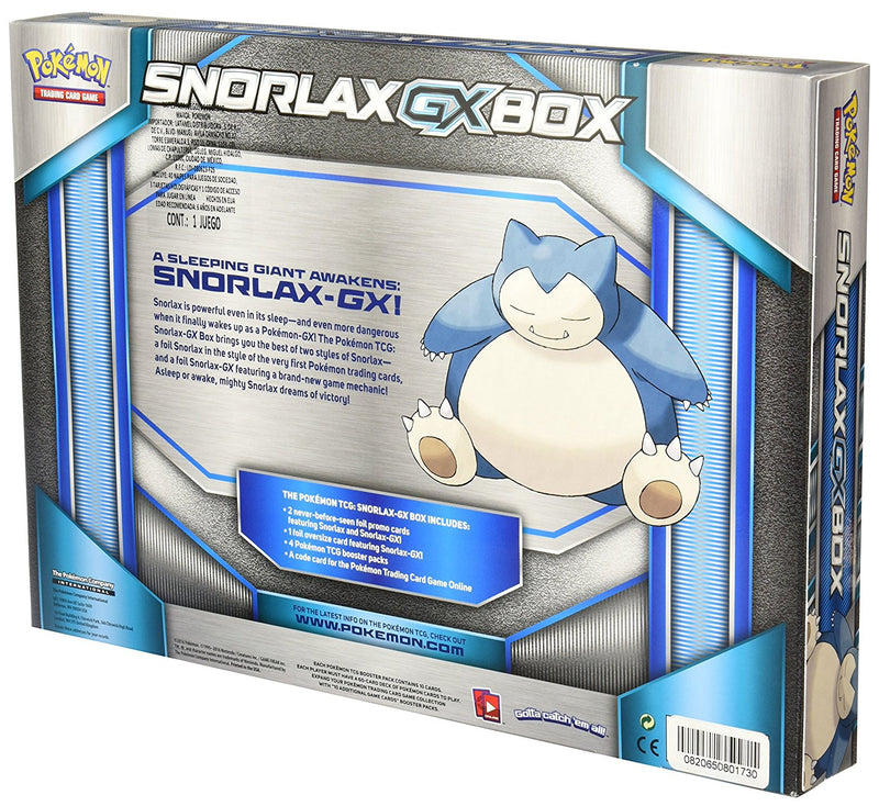 Pokemon TCG Snorlax-GX Box Card Game Pokemon   