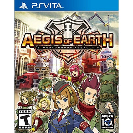 Aegis of Earth: Protonovus Assault [Sony PS Vita] Sony PS Vita Video Game Aksys Games   