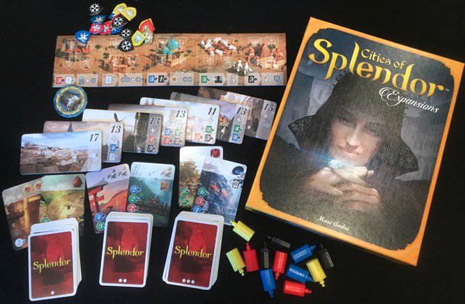 Cities of Splendor Expansions [Board Game, 2-4 Players] Board Game Asmodee   