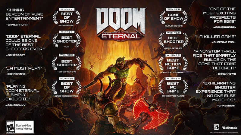 DOOM Eternal: Collector's Edition [PC] PC Video Game Bethesda   