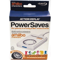 Datel Action Replay PowerSaves for All Amiibo Characters: Boosts & Cheats - White + Power Tag [Nintendo Switch Wii Wii U 3DS Accessory] Nintendo Accessories Datel   
