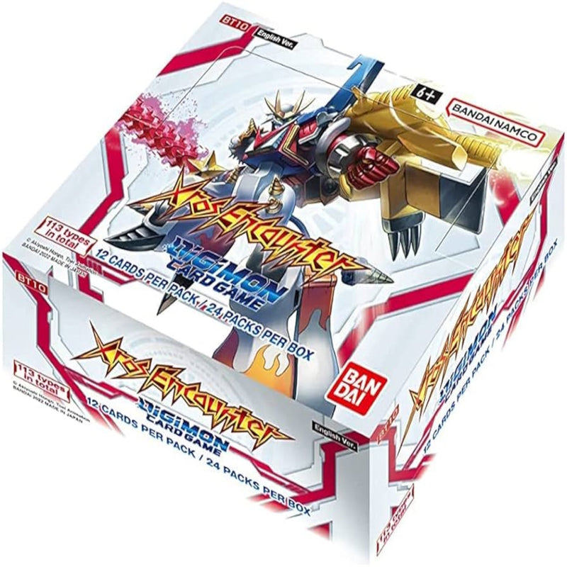 Digimon: Xros Encounter Booster Box (24 ct) Card Game Bandai Namco   