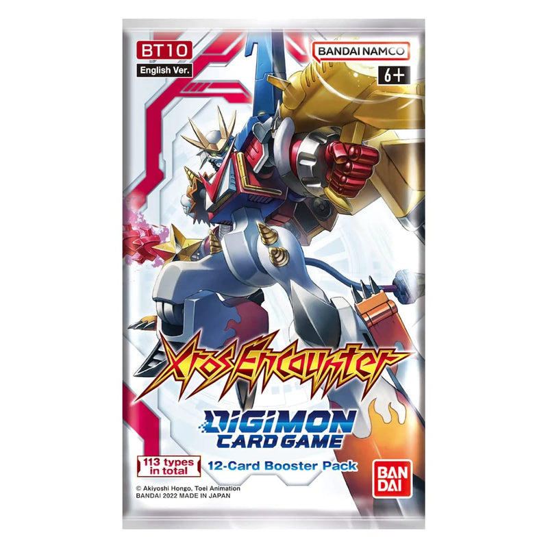 Digimon: Xros Encounter Booster Box (24 ct) Card Game Bandai Namco   