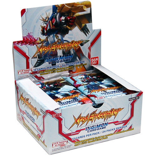 Digimon: Xros Encounter Booster Box (24 ct) Card Game Bandai Namco   