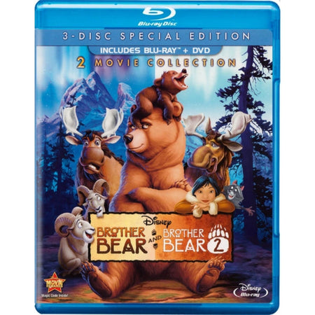 Disney's Brother Bear & Brother Bear 2 - Special Edition [Blu-Ray 2-Movie Collection] DVDs & Blu-Rays Disney   