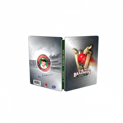 Don Bradman Cricket '17 (Steelbook Case Only) [Xbox One Accessory] Xbox One Video Game Alternative Software   