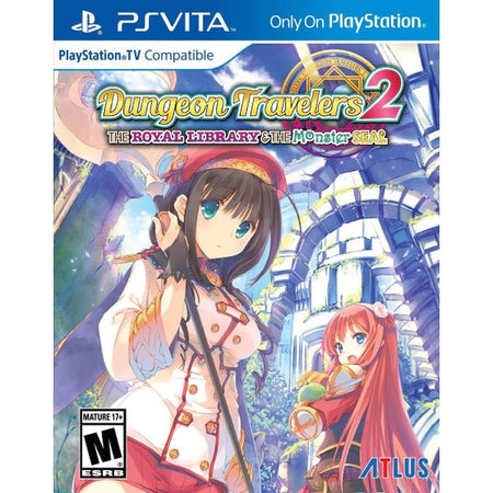 Dungeon Travelers 2: The Royal Library & the Monster Seal [Sony PS Vita] Sony PS Vita Video Game Atlus   