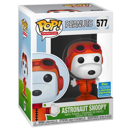 Funko POP! Peanuts - Astronaut Snoopy Vinyl Figure [Toys, Ages 3+, #577] Toys & Games Funko   