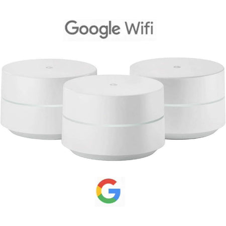 Google Whole Home Mesh Wi-Fi System AC-1304 - 3 Pack - [USED - VERY GOOD] [Electronics] Electronics Google   