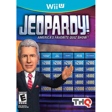 Jeopardy! America's Favorite Quiz Show [Nintendo Wii U] Nintendo Wii U Video Game THQ Nordic   