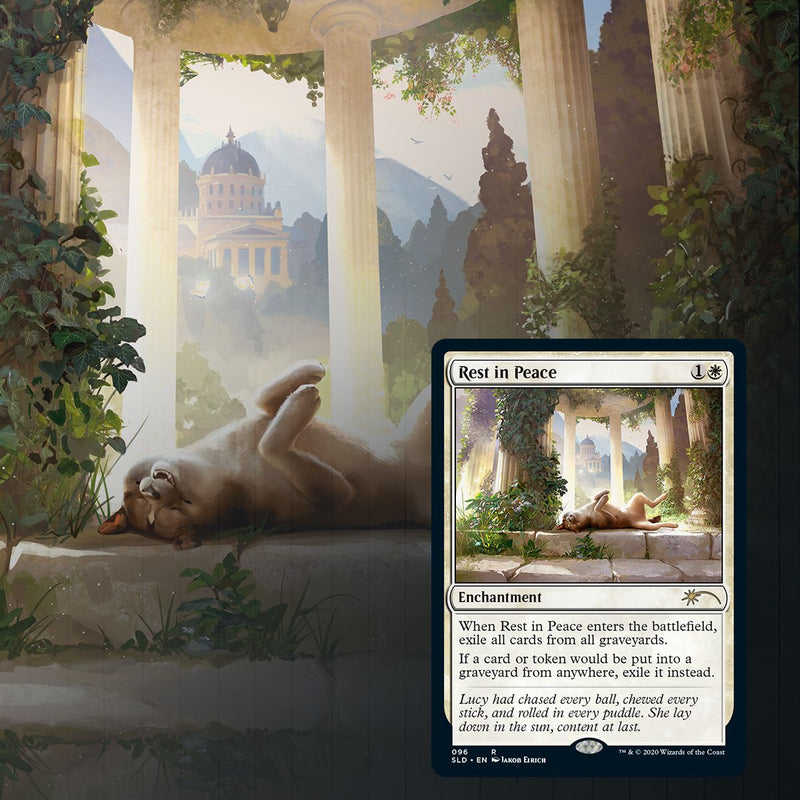 Magic the Gathering: Secret Lair Every Dog Has Its Day (Foil) Card Game Wizards of the Coast   