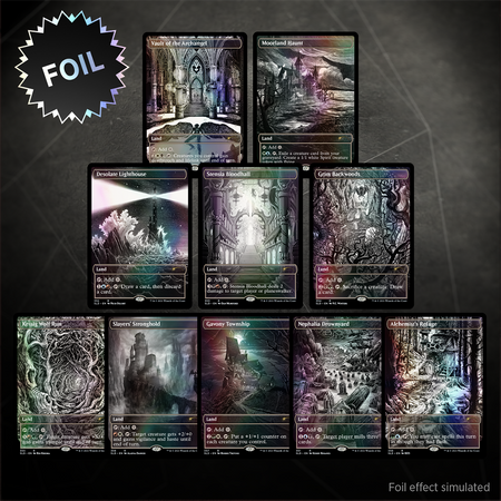 Magic the Gathering: Secret Lair Showcase Midnight Hunt (Foil) Card Game Wizards of the Coast   