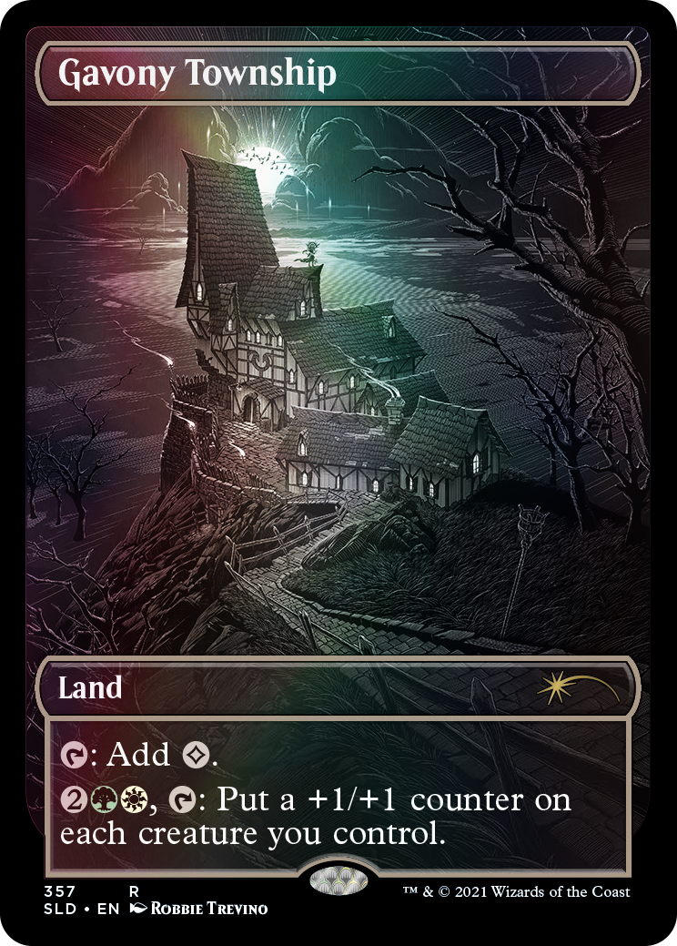 Magic the Gathering: Secret Lair Showcase Midnight Hunt (Foil) Card Game Wizards of the Coast   