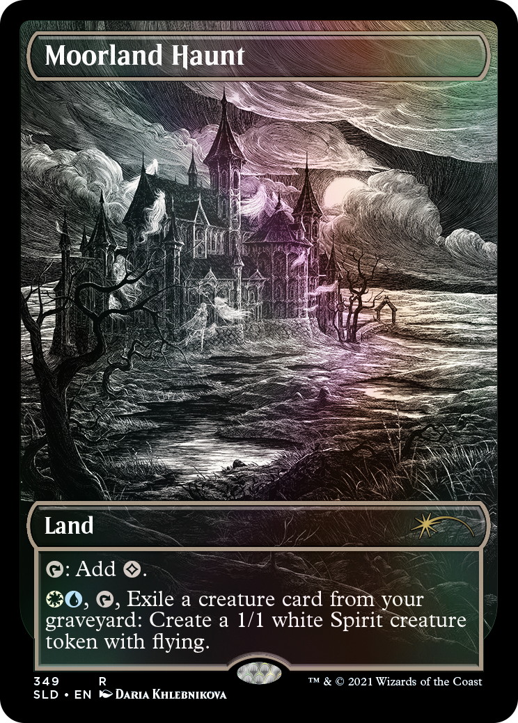 Magic the Gathering: Secret Lair Showcase Midnight Hunt (Foil) Card Game Wizards of the Coast   
