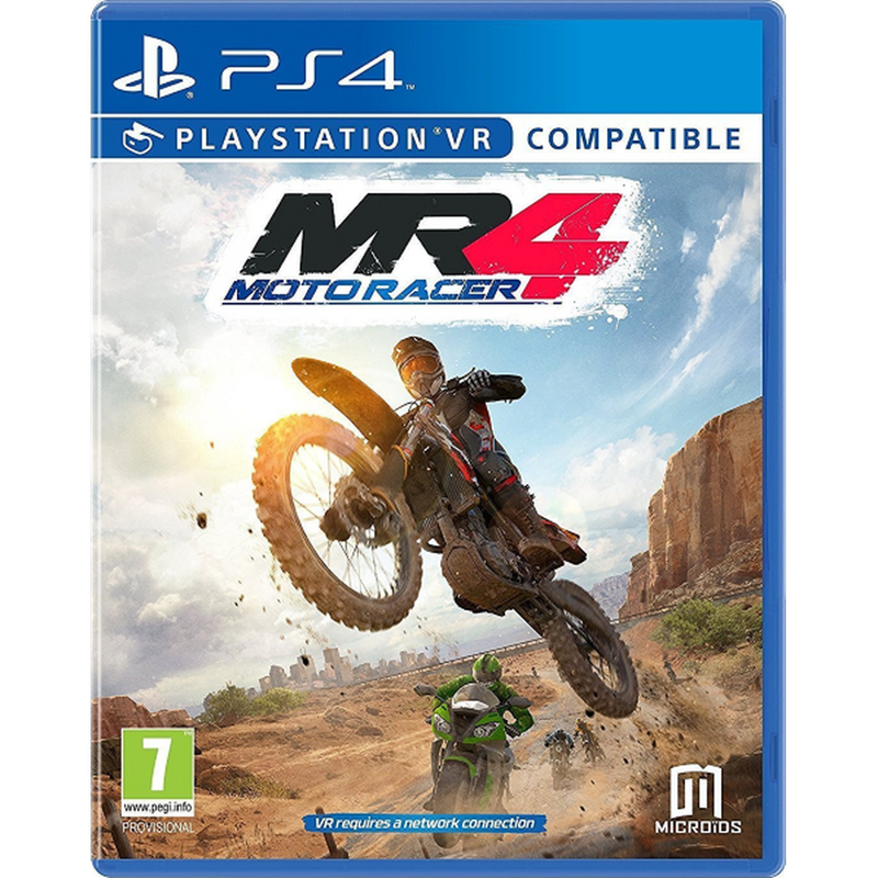 Moto Racer 4 [PlayStation 4 - VR Compatible] PlayStation 4 Video Game Microids   