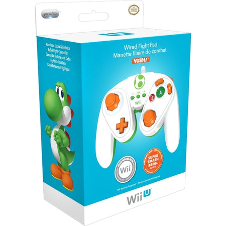 PDP Wired Fight Pad Controller - Yoshi [Nintendo Accessory] Nintendo Accessories PDP   