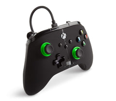 PowerA Xbox X/S & One Enhanced Wired Controller - Green Hint [Xbox Series X/S/Xbox One Accessory] Xbox Series X/S Accessory PowerA   