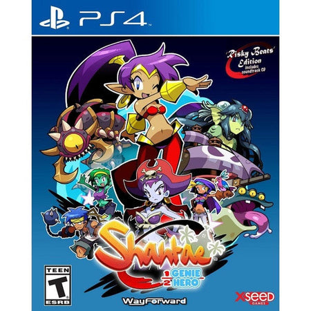 Shantae: Half-Genie Hero - Risky Beats Edition [PlayStation 4] PlayStation 4 Video Game XSEED Games   