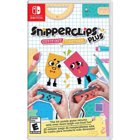 Snipperclips Plus: Cut It Out, Together! [Nintendo Switch] Nintendo Switch Video Game Nintendo   