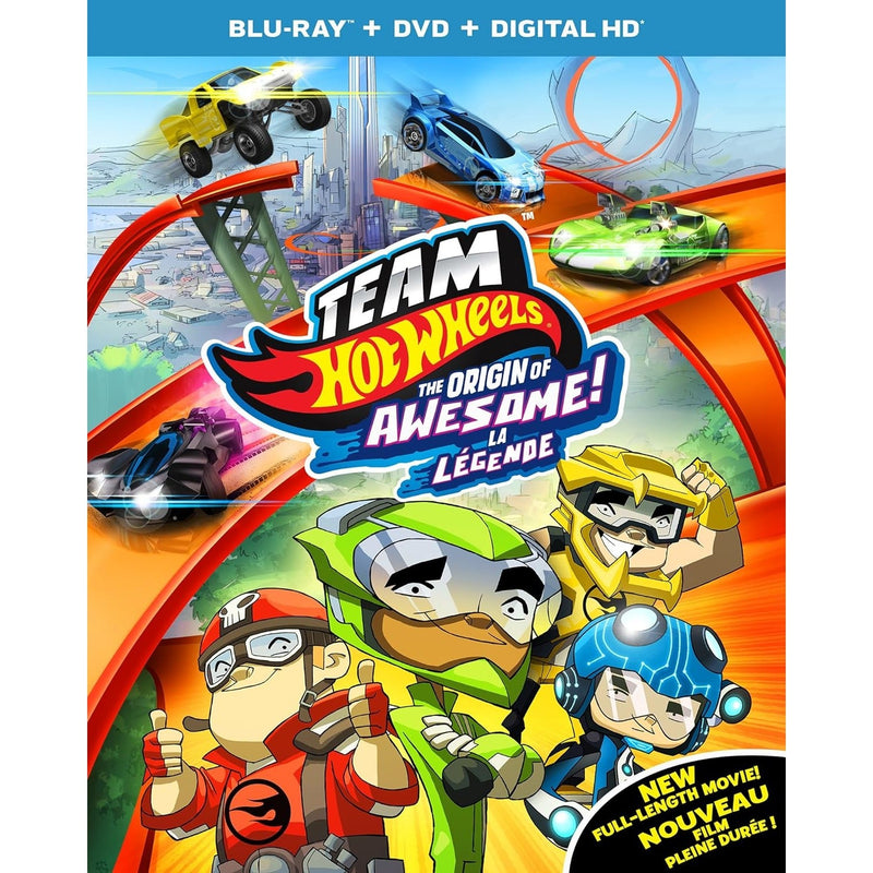 Team Hot Wheels: The Origin of Awesome! [Blu-Ray] DVDs & Blu-Rays Universal Studios   