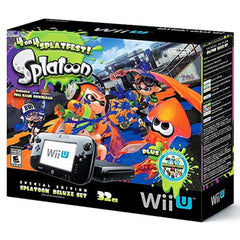 Nintendo Wii U Console - Special Edition Splatoon Deluxe Set 32GB [Nintendo Wii U System] Nintendo Systems Nintendo   