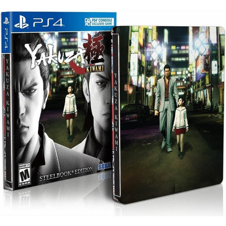 Yakuza Kiwami - Steelbook Edition [PlayStation 4] PlayStation 4 Video Game SEGA   
