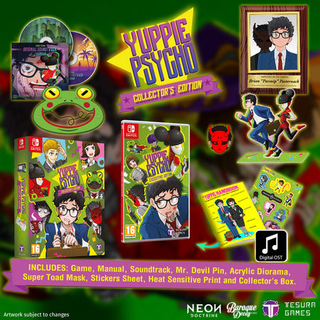 Yuppie Psycho - Collector's Edition [Nintendo Switch] Nintendo Switch Video Game Tesura Games   